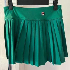 Green brand new Fila tennis skirt